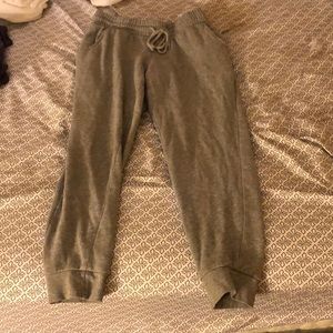 Grey joggers